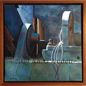 Detail ©2009 Anna Audette; collection of Janet Maher